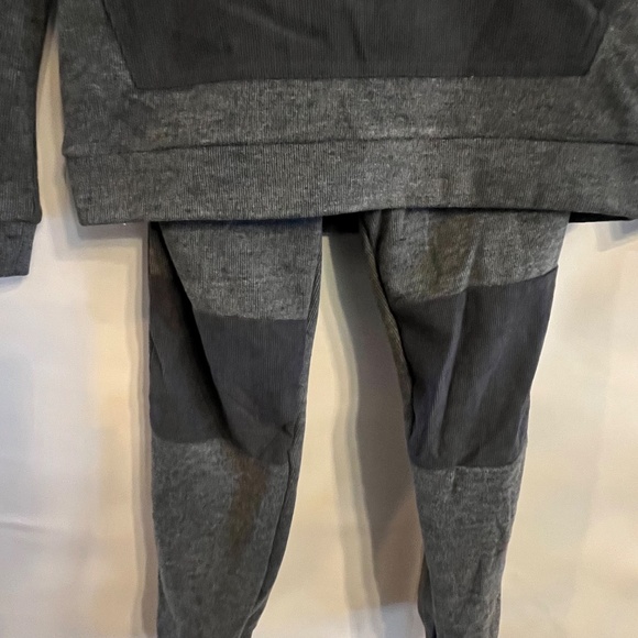 Andy & Evan 2- Piece Boys Set Pants and 1/4 zip Pullover Gray Size 6 New w/ Tags - Picture 4 of 10